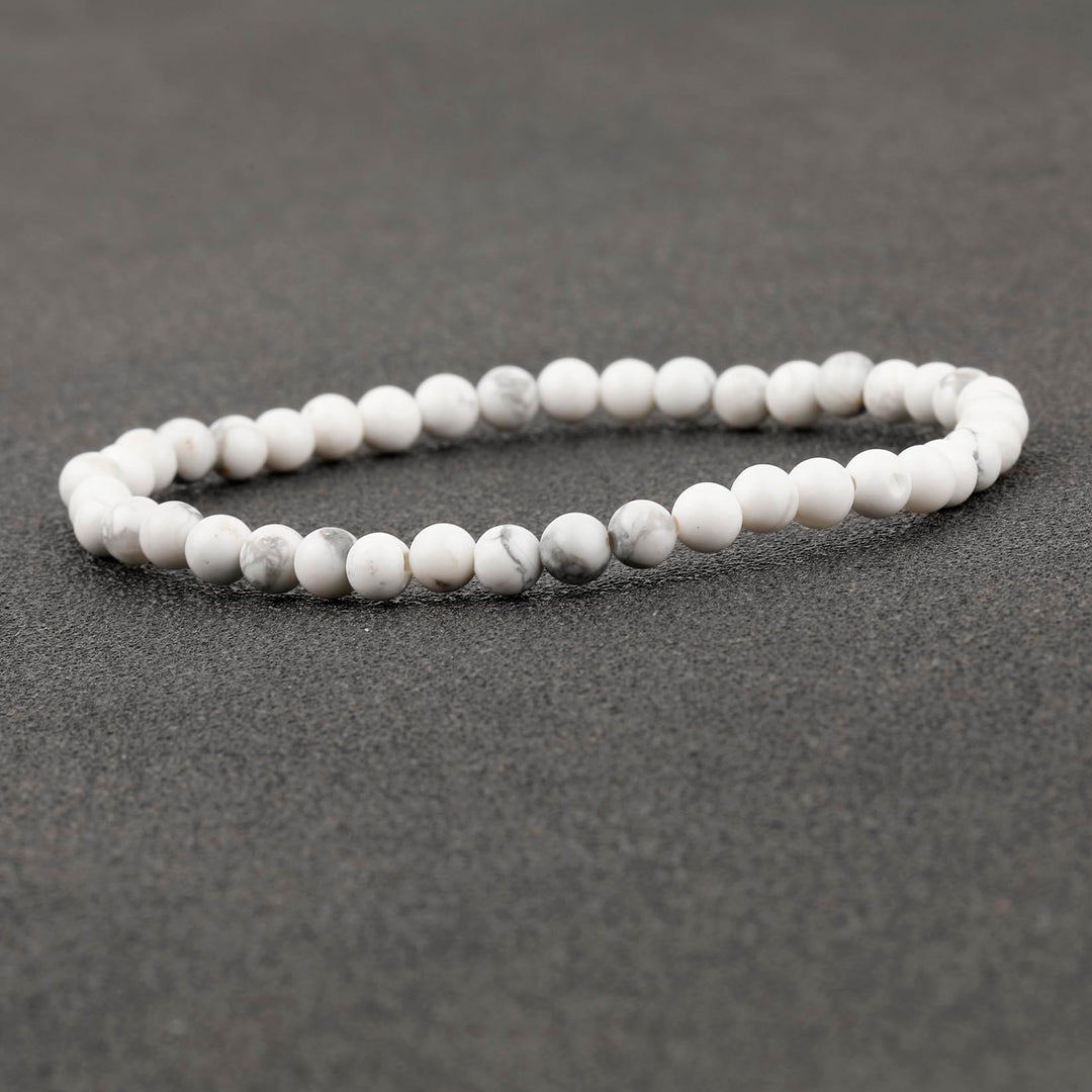 KIKILA 4mm Mini Gemstone Energy Bracelets Crushed Stone