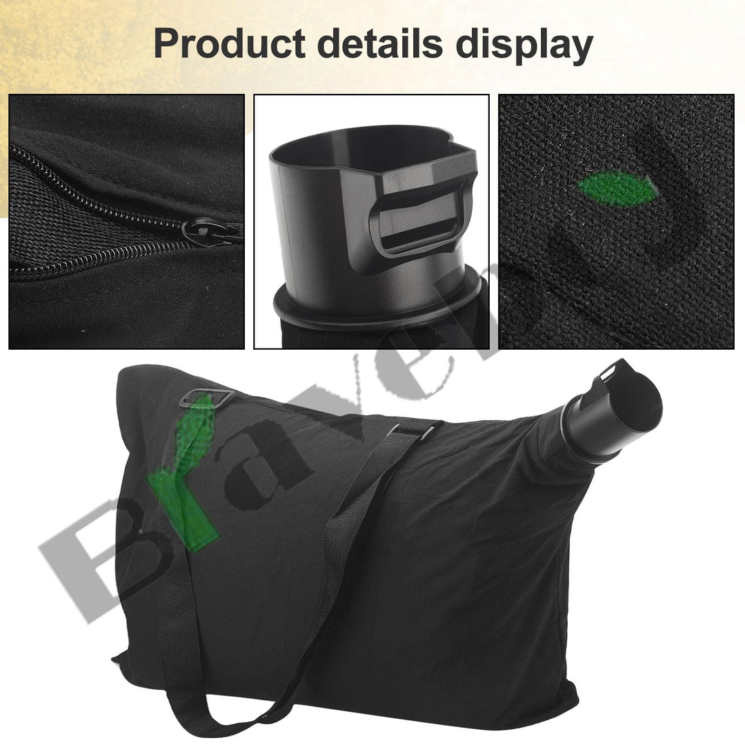 90560020-01 Leaf Blower Shoulder Bag, Compatible with Black &amp; Decker 90560020 90539053, Fits Model LH4500 BV3600 BV3800 BV6000 BV5600 BV6600