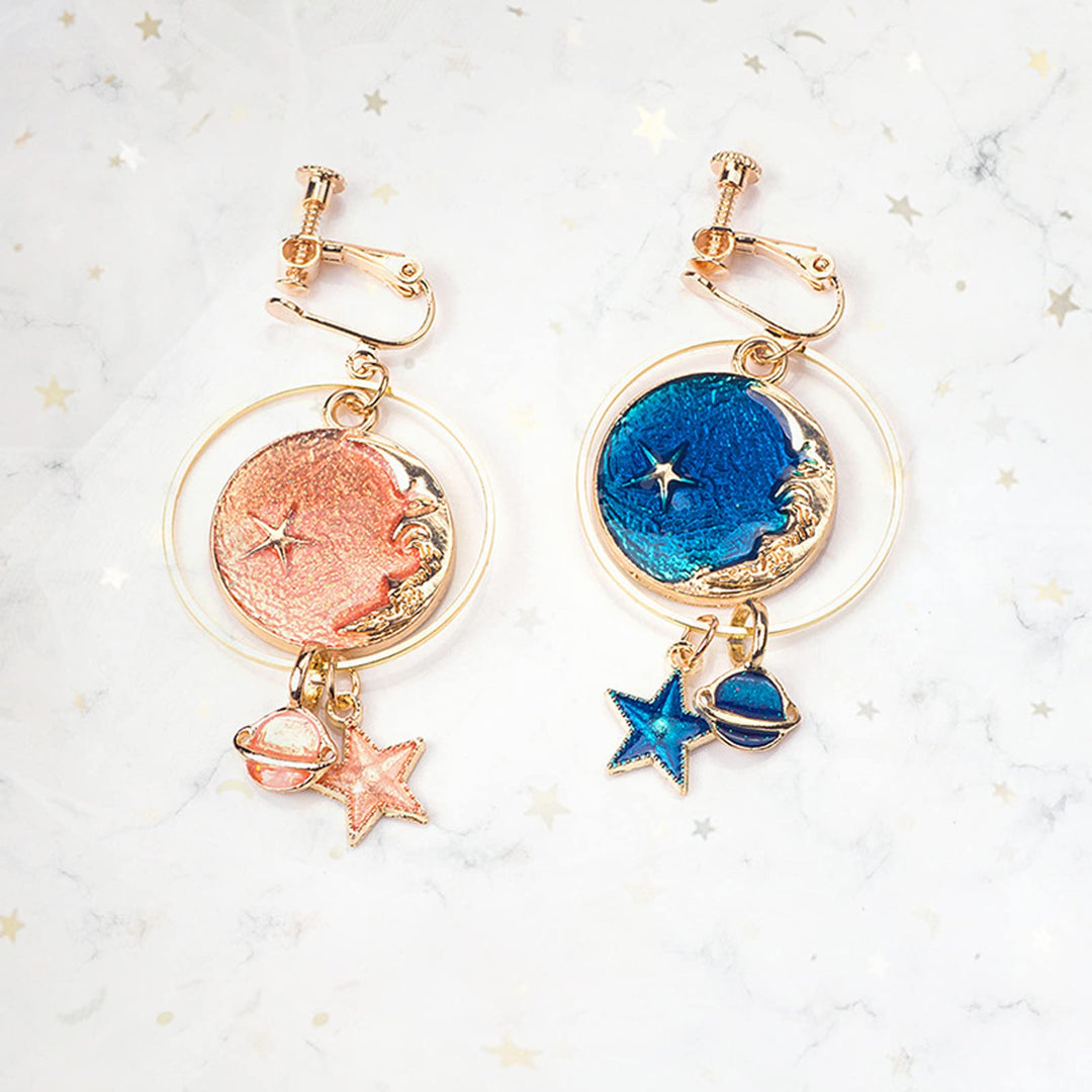 12 Pairs Clip On Earrings for Women Cute Earrings Crystal Earrings Pearl Earrings Charming Fashion Earrings Non Piercing Clip on Earrings for Women