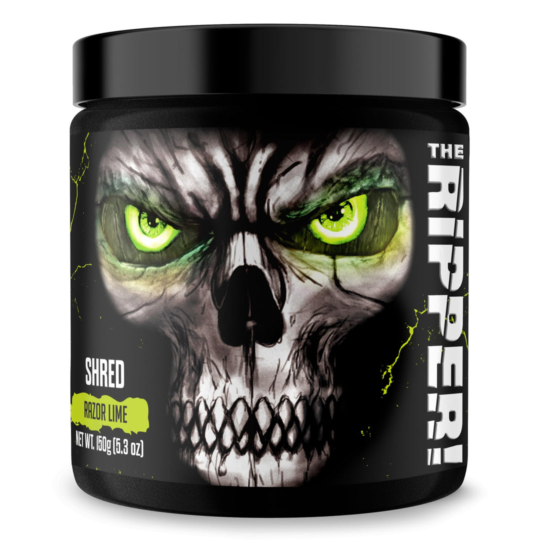 The Ripper! Shredding Thermogenic Fat Burner - Razor Lime 30 Servings | Advanced Fast Acting Thermogenic Pre-Workout, Appetite Suppressant for Men &amp; Women