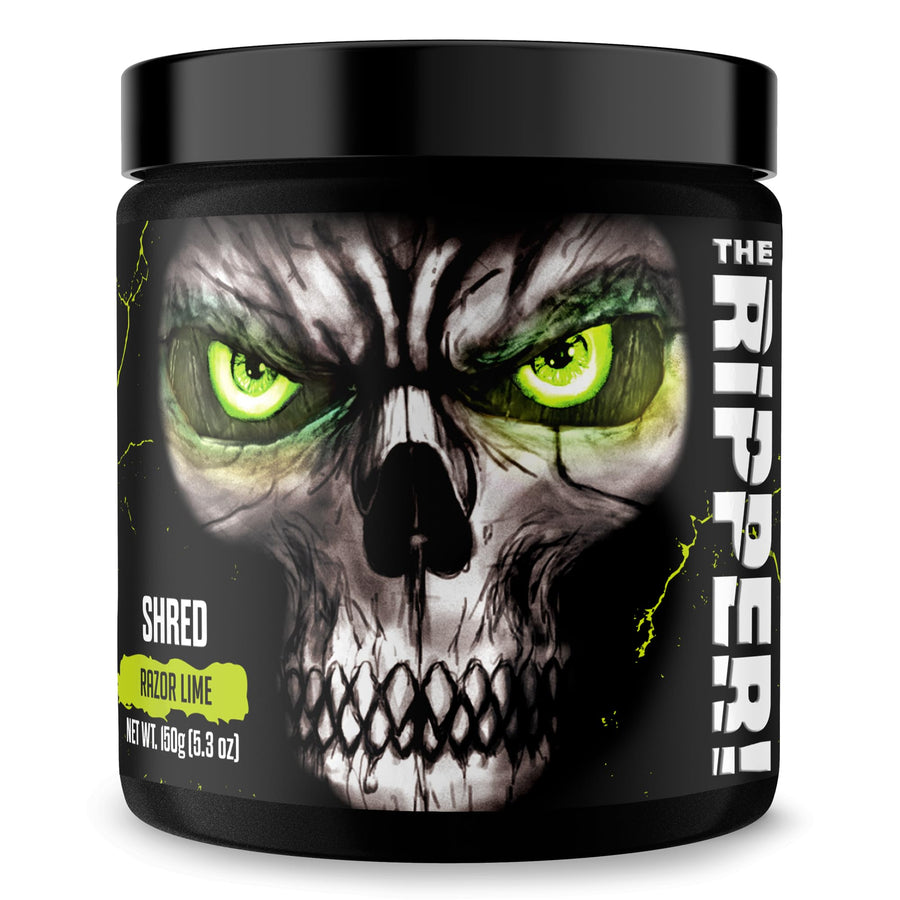 The Ripper! Shredding Thermogenic Fat Burner - Razor Lime 30 Servings | Advanced Fast Acting Thermogenic Pre-Workout, Appetite Suppressant for Men & Women
