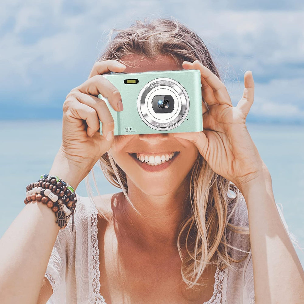 Digital Camera for Kids Boys and Girls - 36MP Children's Camera with 32GB SD Card£¬Full HD 1080P Rechargeable Electronic Mini Camera for Students, Teens, Kids