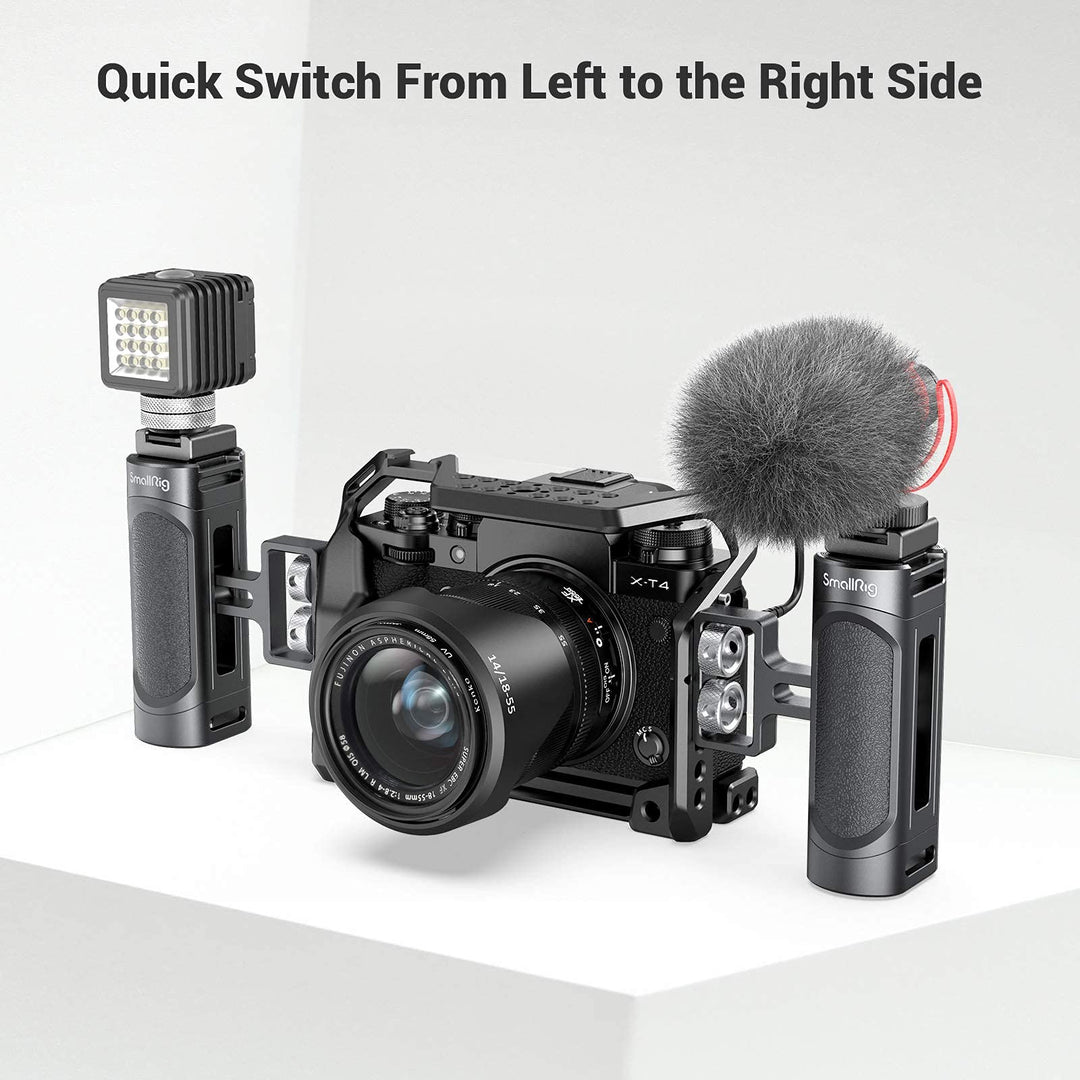 SMALLRIG Mini Side Handle Handgrip with Dual 1/4-20 Scr