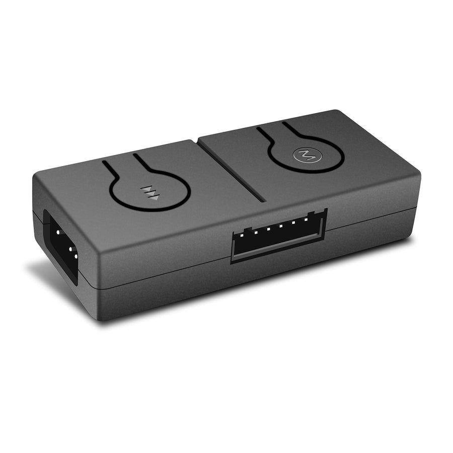 EZDIY-FAB 12V to 5V RGB Converter, 3-Way Splitter, SATA