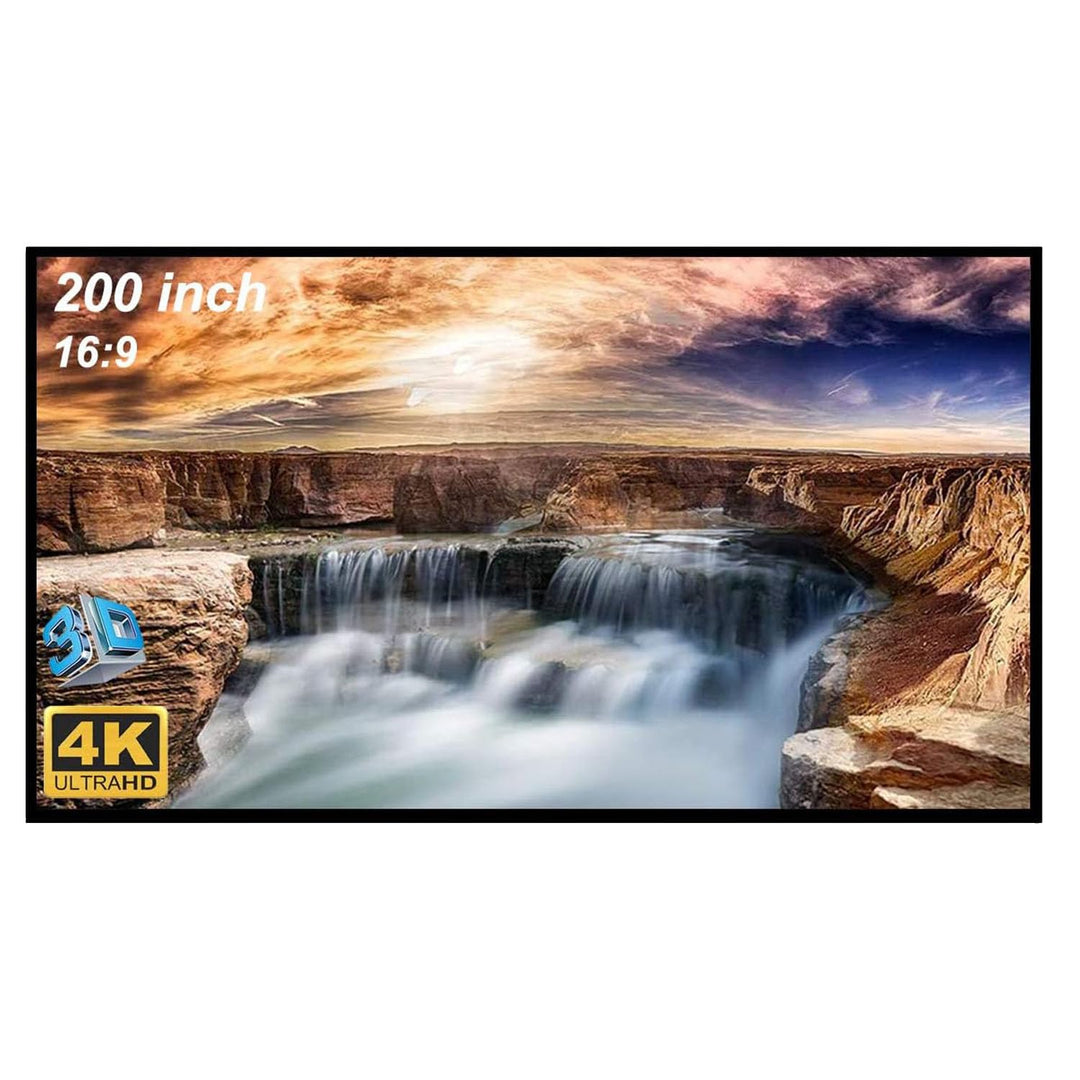 GHKJOK 200 inch Projector Screen, Large Projector Scree