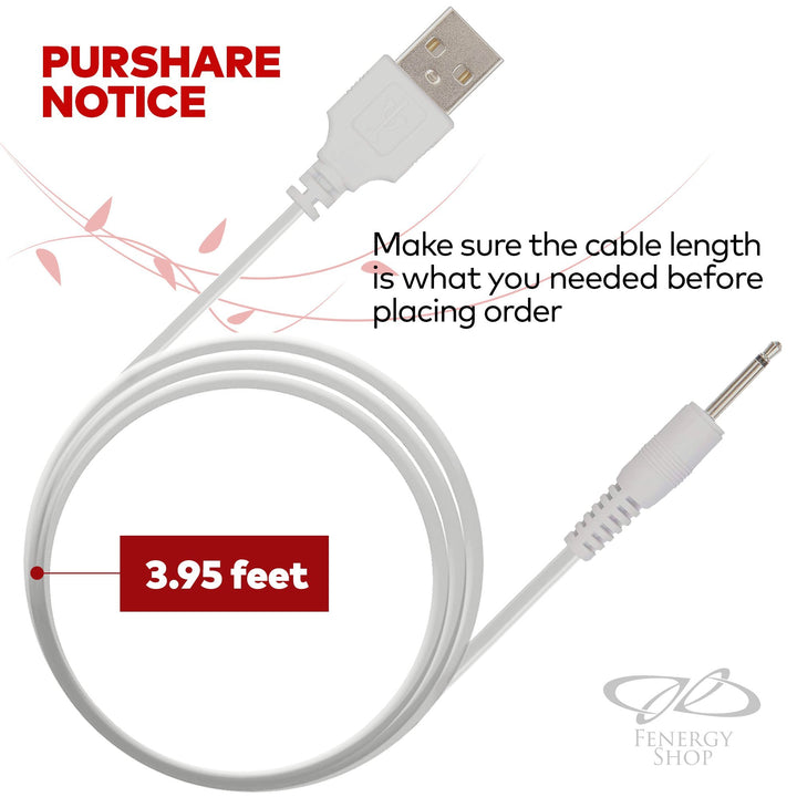 FENERGY SHOP Replacement DC Charging Cable | USB Charge