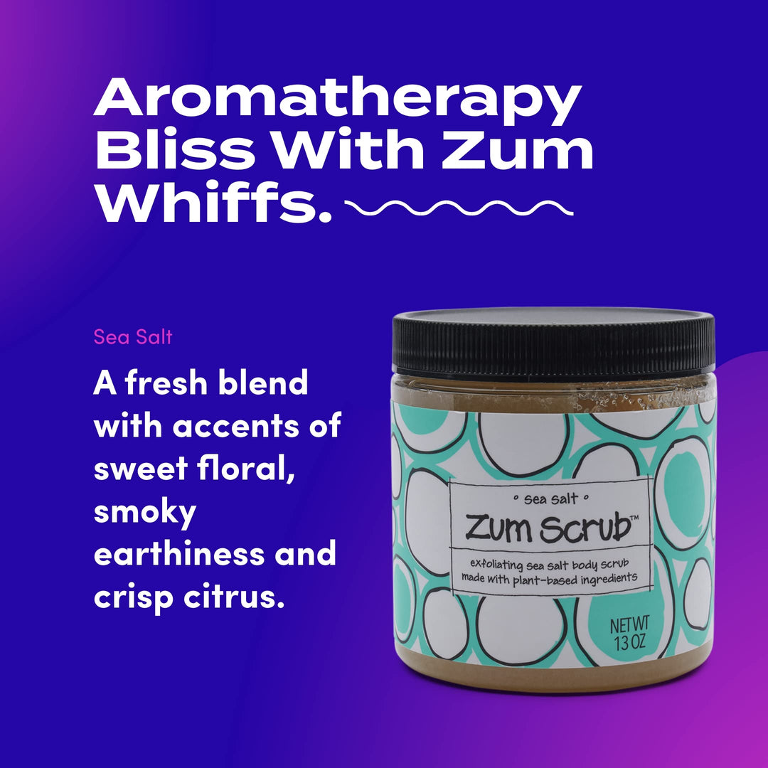 Zum Body Scrub, Sea Salt, 13 Ounce