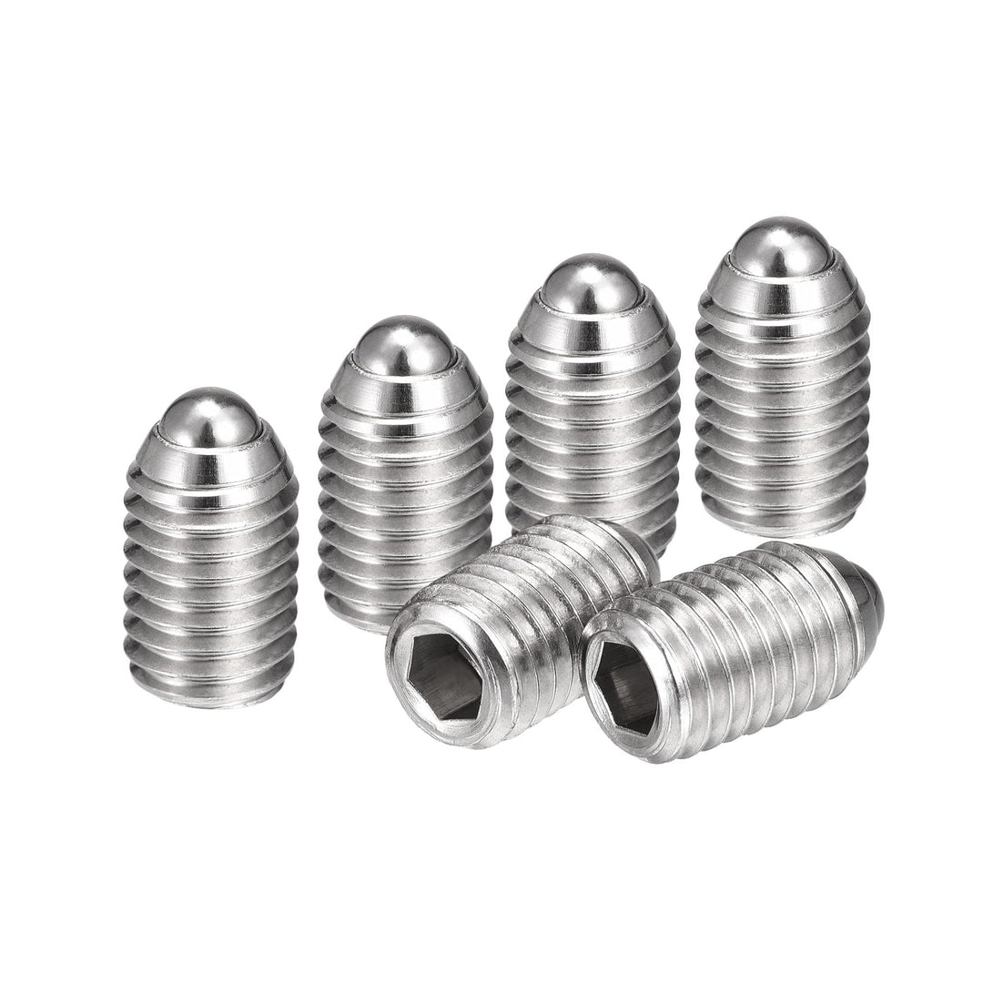 uxcell Ball Point Set Screws, M10 x 16mm 304 Stainless 