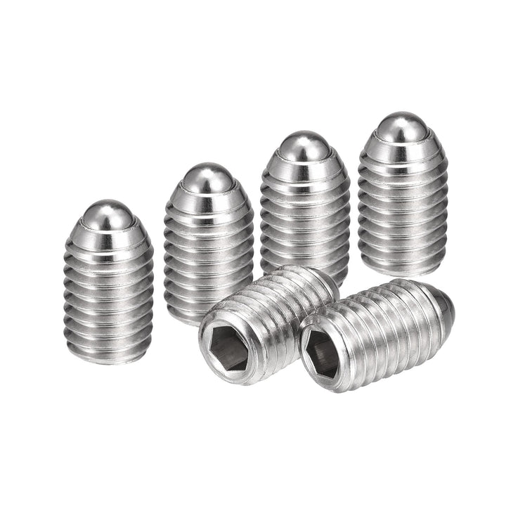 uxcell Ball Point Set Screws, M10 x 16mm 304 Stainless 