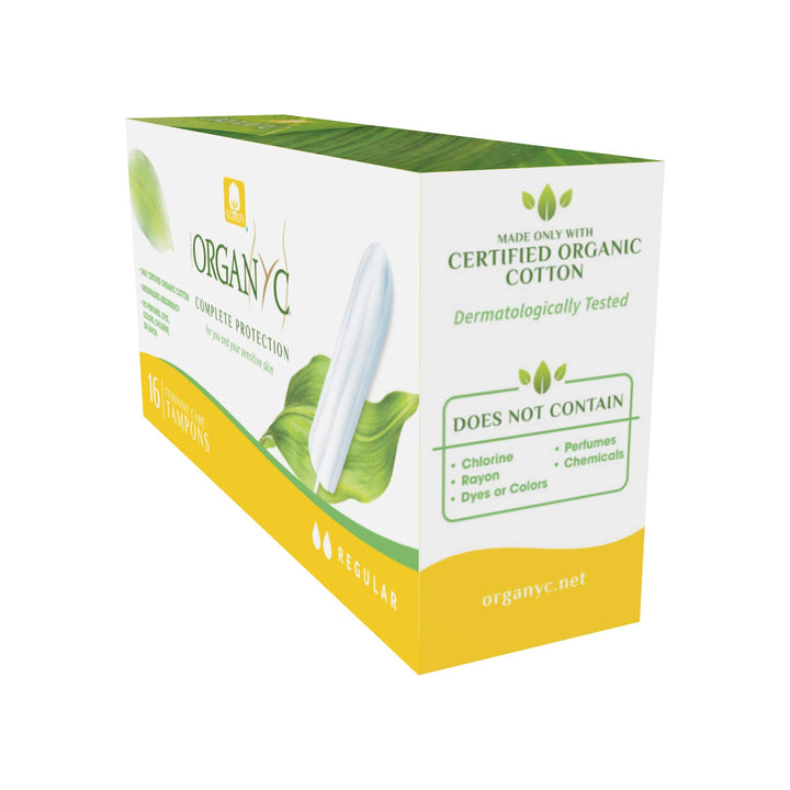 Organyc 100% Organic Cotton Tampon without applicator f