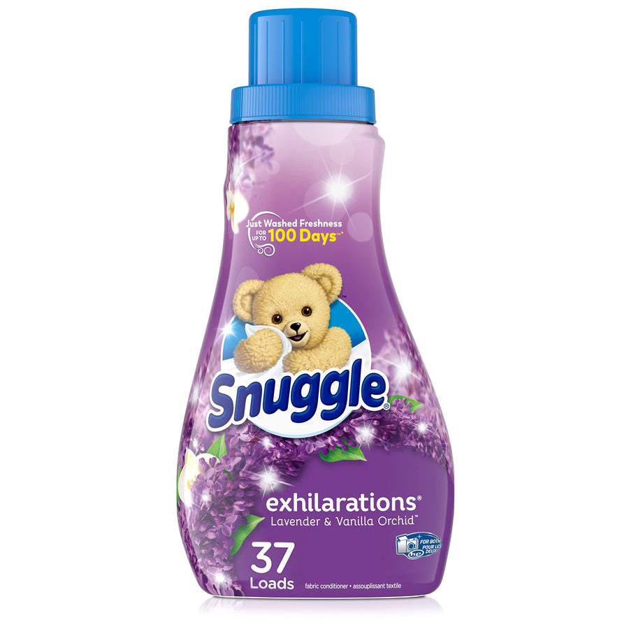 Snuggle Exhilarations Liquid Fabric Softener, Lavender 