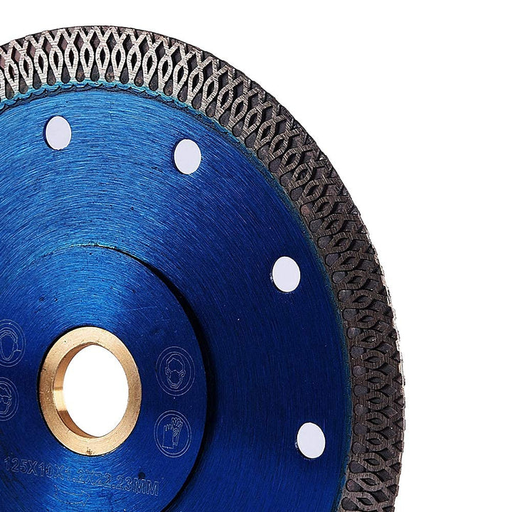 2 Pack 5 Inch Super Thin Diamond Saw Blade for Cutting Porcelain Tiles,Granite Marble Ceramics (5)