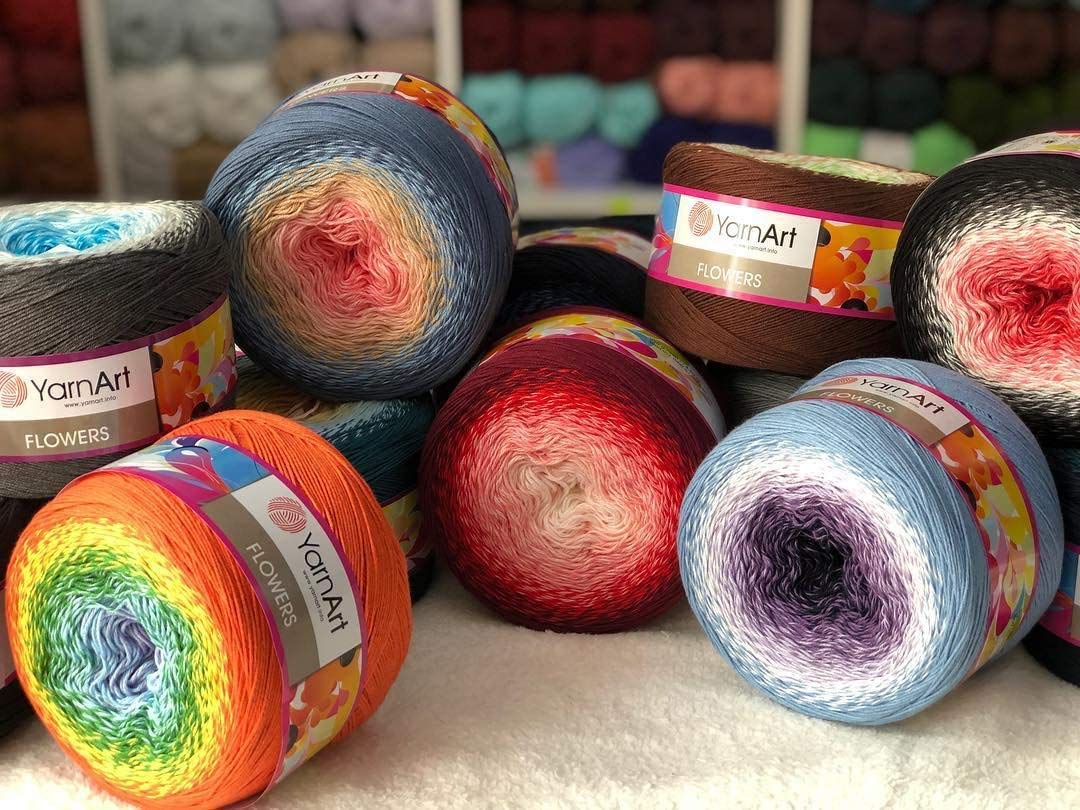 Yarn Art Flowers Yarn 55% Cotton 45% Acrylic 250gr 1094