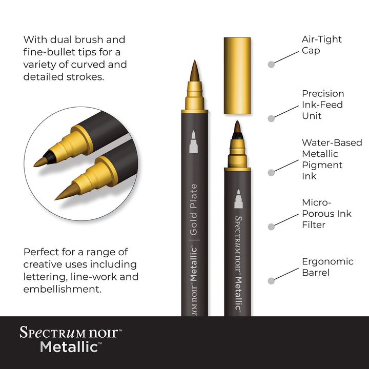 Metallic Marker Set, Multicolor