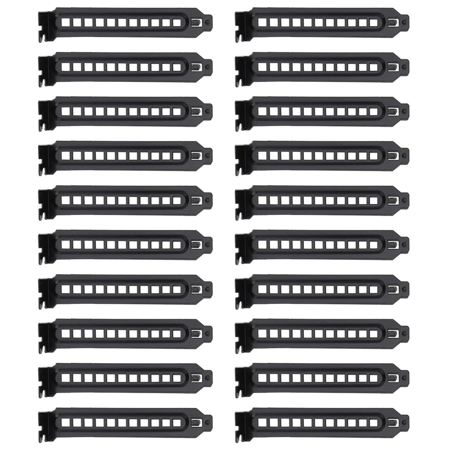 SOLUSTRE Metal Case 20 PCS Metal PC Computer Back Slot 