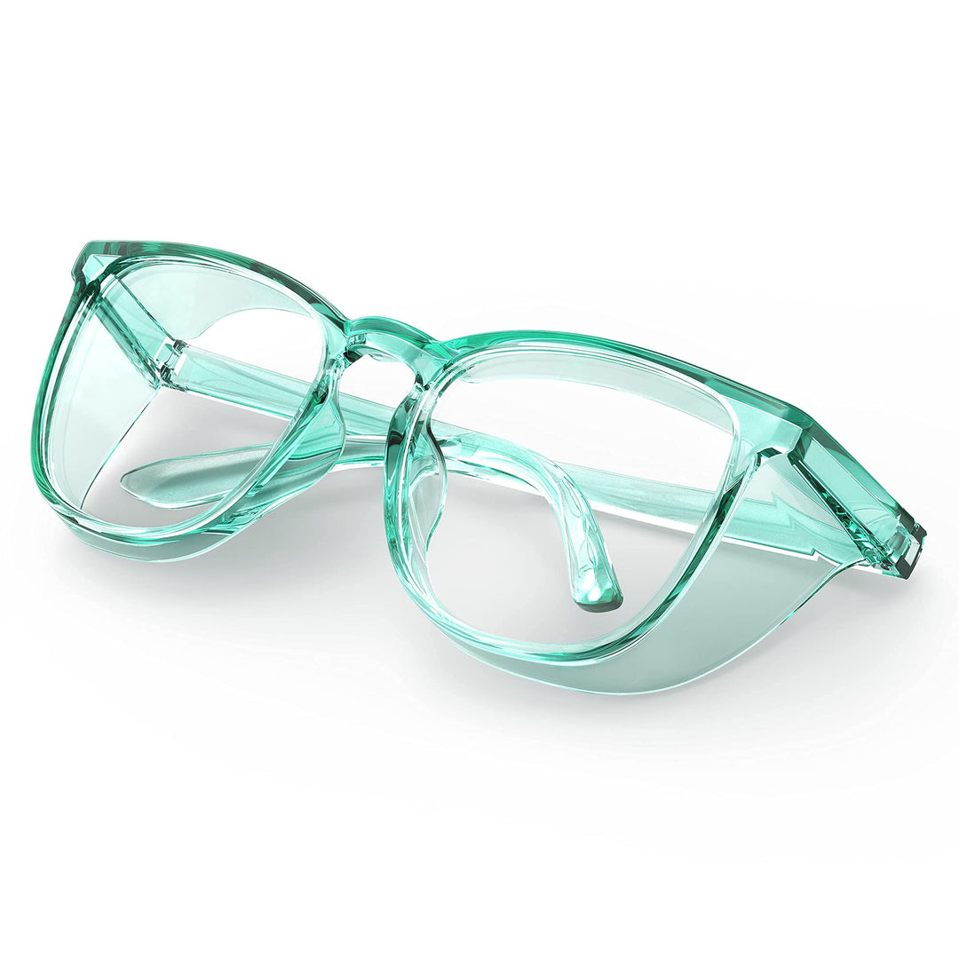 MORK&amp;SUKY Safety Glasses, Stylish Goggles With Anti Fog Lense,Light And Comfortable,Perfect Alternatives To Regular Protective Eyewear, Great Goggles For Nurses.