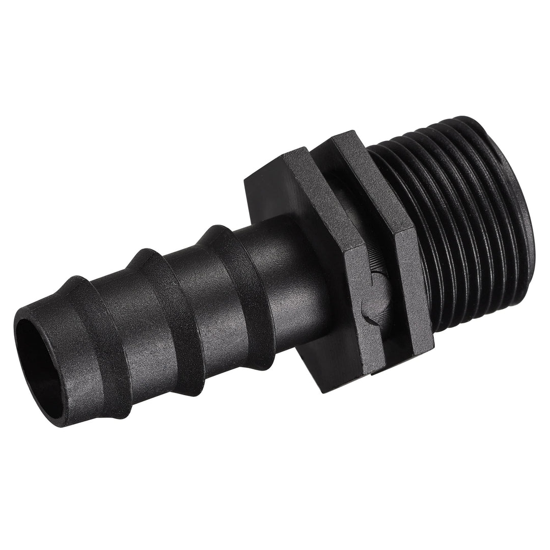 MECCANIXITY Drip Irrigation Fittings 19.4mm Barbed to G