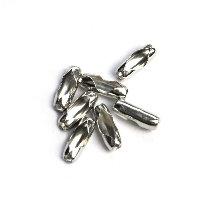 Ball Chain Connector Clasps 300 Pieces Number 3 Connectors Fits 2.4mm Beaded Ball Chain