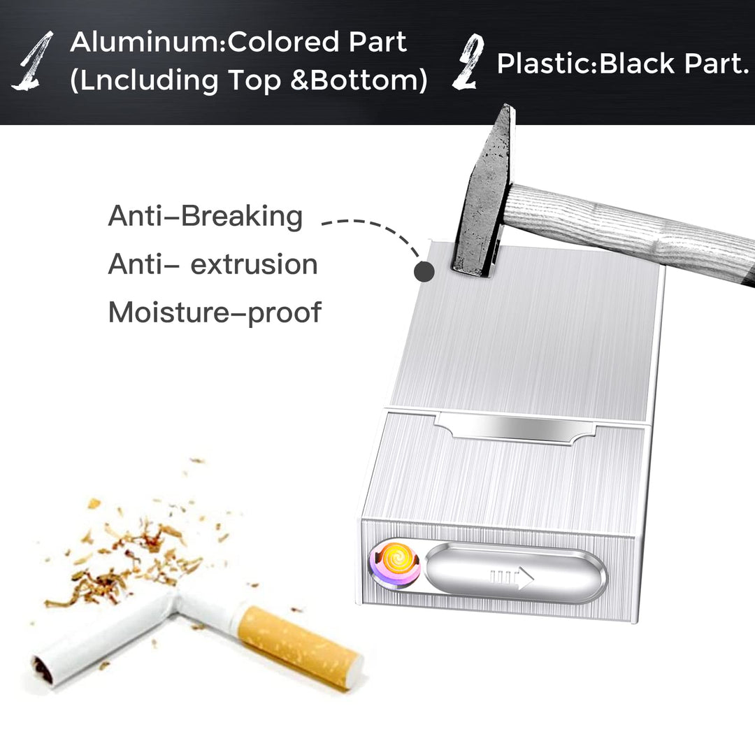 Masseul Module Box with Electric Lighter USB Rechargeab