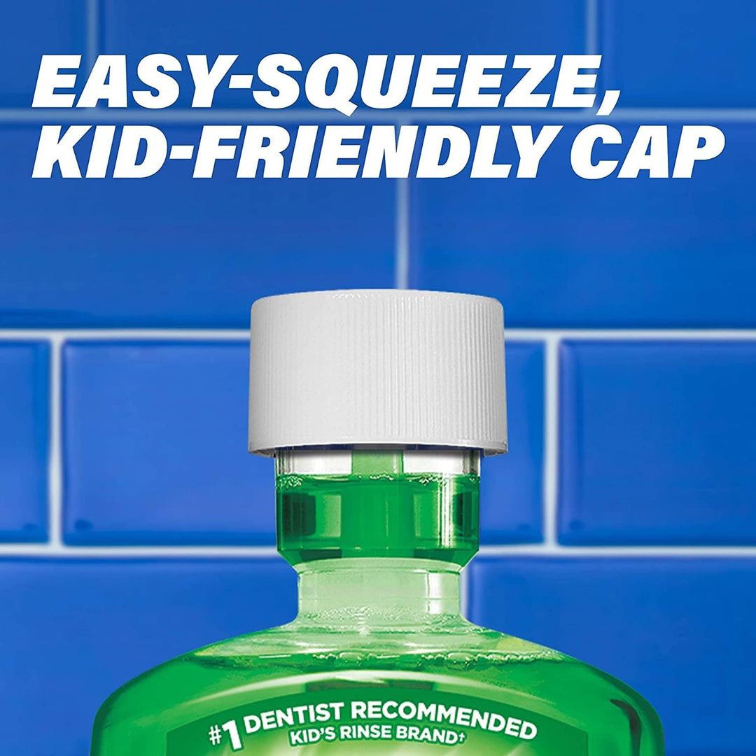 ACT Kids Anticavity Fluoride Rinse, Wild Watermelon, 16.9 Ounce (Pack of 2)