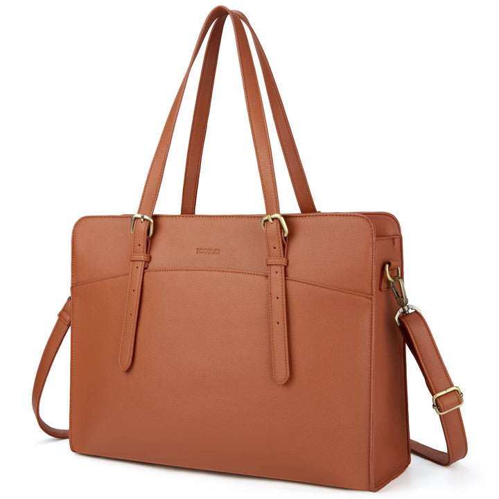 Laptop Bag for Women 15.6 Inch Computer Tote Bag Work Bag Briefcase Handbag Shoulder Bag for Office, Business, Travel