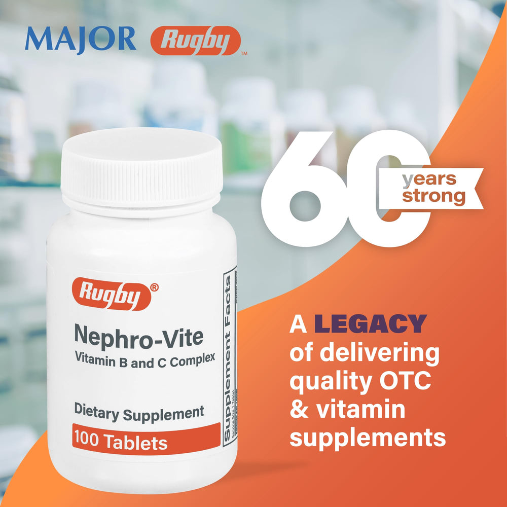 Nephro-Vite Tablets, 100 Count Per Bottle (2 Pack)