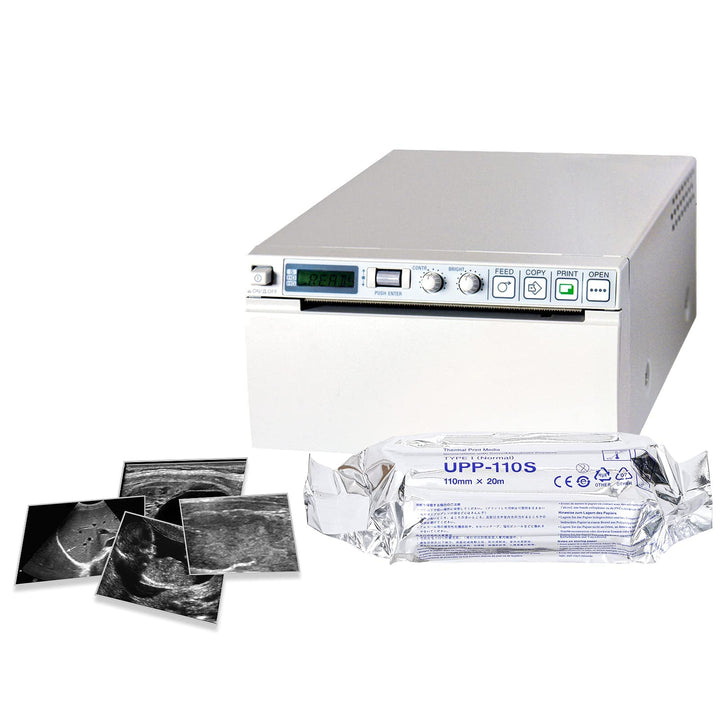 UPP-110S Sony Compatible Ultrasound Paper(110 mm x 20m)10 roll,for Sony Ultrasound Thermal Print Film