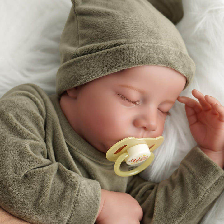 JIZHI Lifelike Reborn Baby Dolls - 17 inches Realistic 
