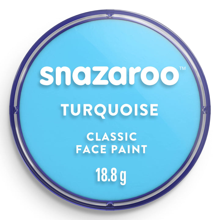 Classic Face and Body Paint, 18.8g (0.66-oz) Pot, Turquoise