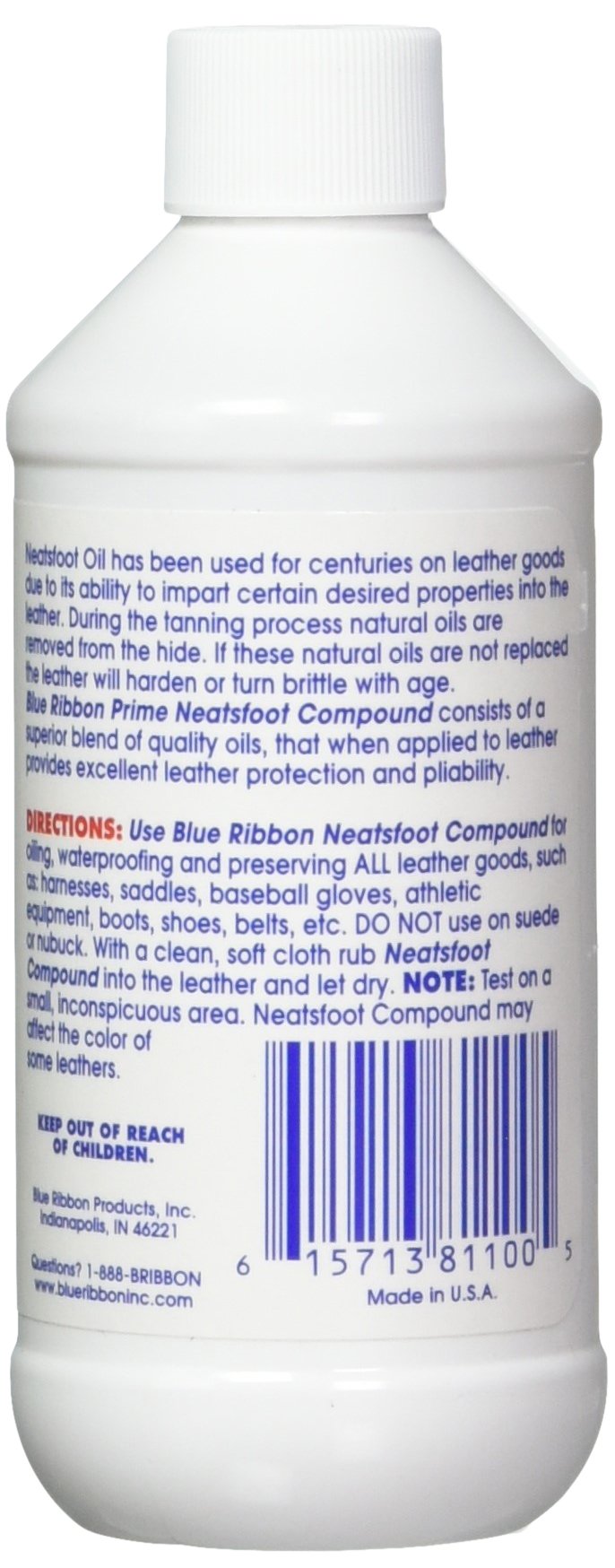 Neatsfoot Oil Leather Protector, 8 Fluid Ounce