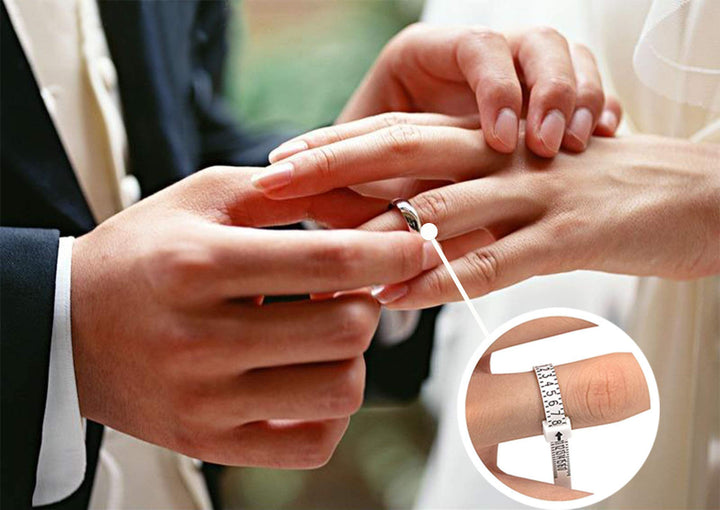 Finger and Wrist Measuring Tool Set, Universal Ring and
