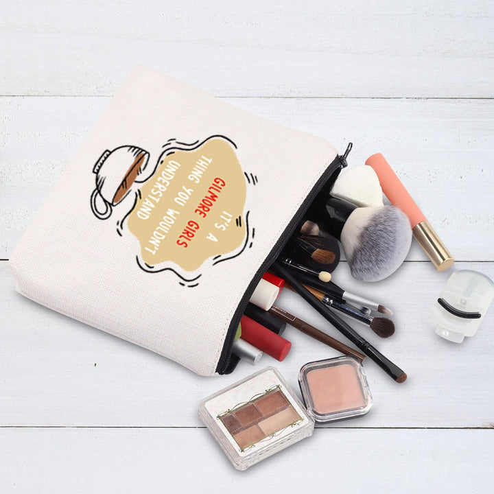 Girls Merchandise Lukes Cosmetic Bag It’s a Girls Thing TV Show Inspired Pouch (Girls Makeup Bag)