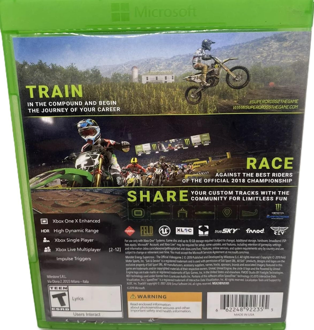 Monster Energy Supercross – The Official Videogame 2 Day One Edition