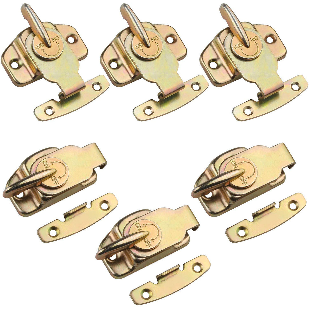 6 Sets of Align-N-Lock Table Locks, Abuff Heavy Duty Dining Training Table Buckles Connectors Great for Table Leaf, Extension Tables, Computer Workstations and Conference Tables