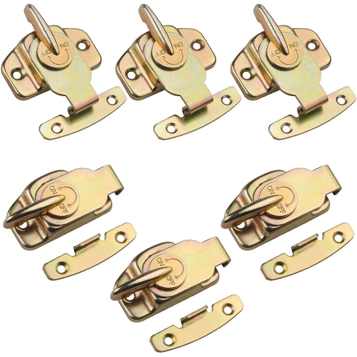 6 Sets of Align-N-Lock Table Locks, Abuff Heavy Duty Dining Training Table Buckles Connectors Great for Table Leaf, Extension Tables, Computer Workstations and Conference Tables