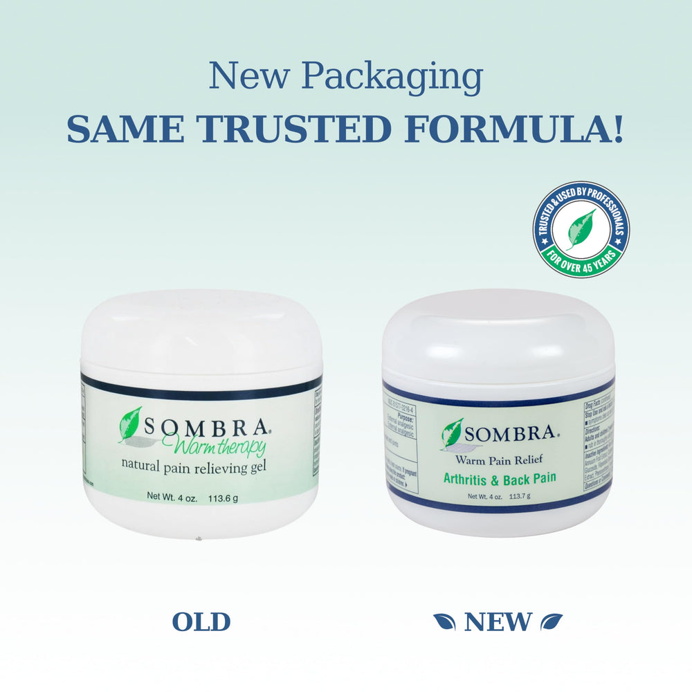 Sombra Warm Therapy Natural Pain Relieving Gel 2 Ounce