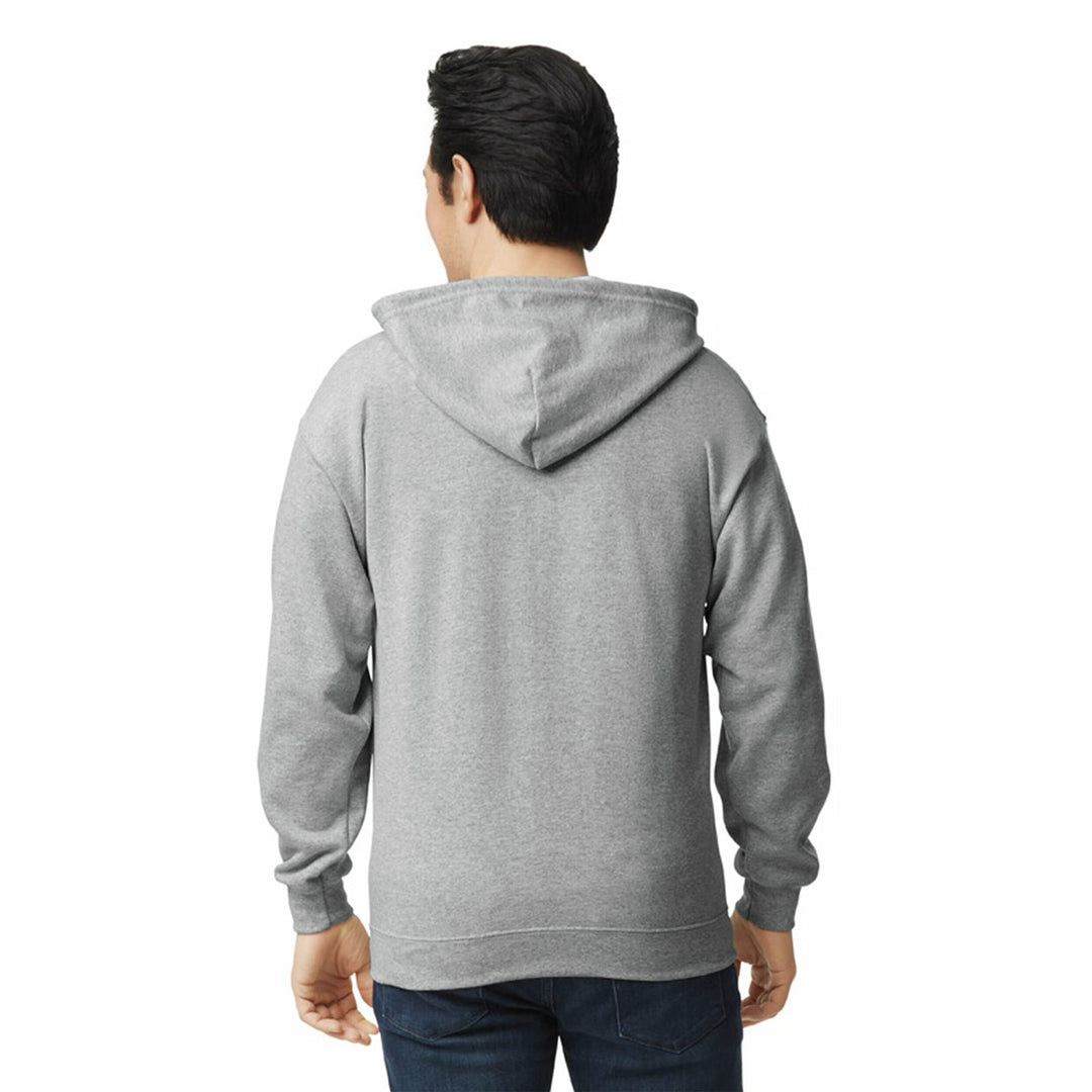 Gildan Adult Fleece Zip Hoodie Sweatshirt, Style G18600