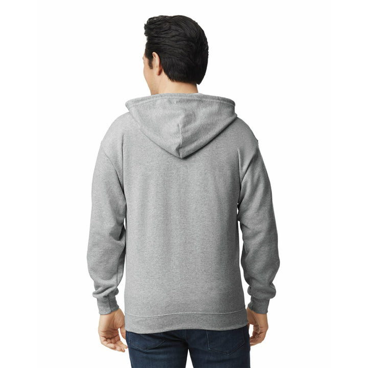 Gildan Adult Fleece Zip Hoodie Sweatshirt, Style G18600