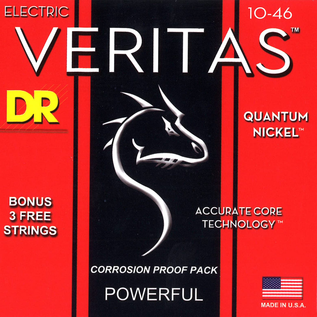 DR Strings VERITAS Electric Guitar Strings (VTE-10)