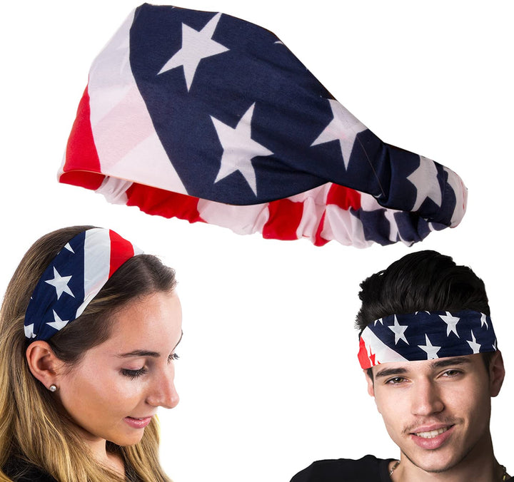 American Flag Headband