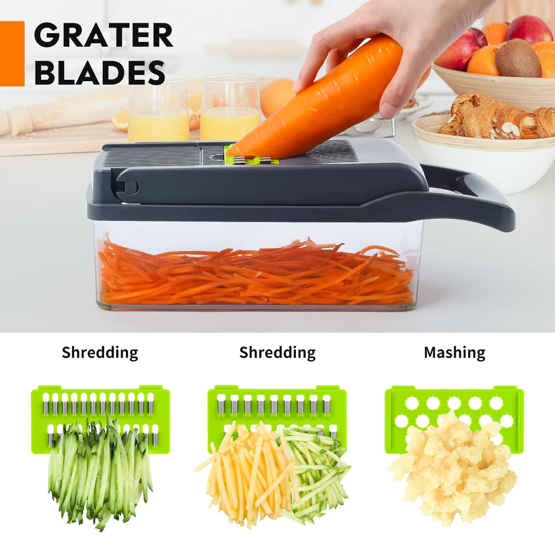 MAIPOR Vegetable/Pro Onion Chopper, Multifunctional 13 