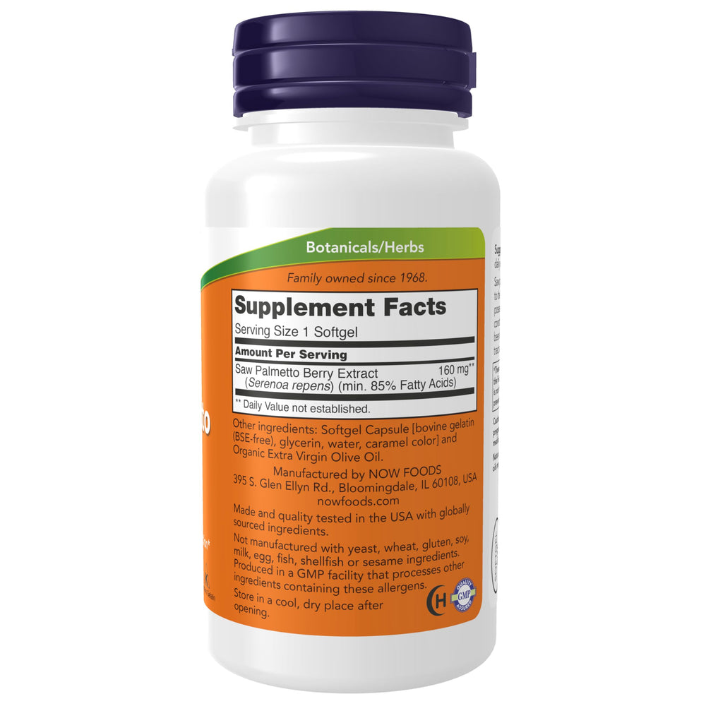 NOW Foods Supplements, Saw Palmetto Extract (Serenoa re