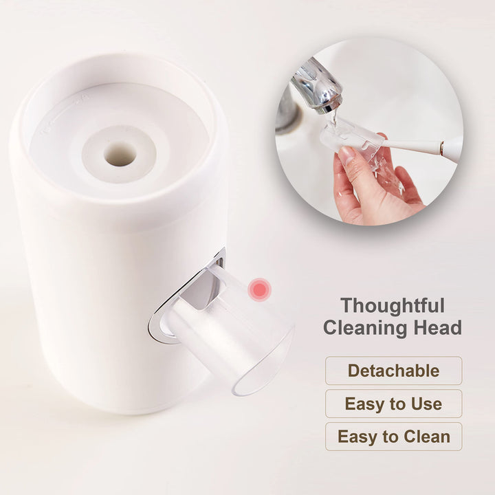 Toothpaste Dispenser, BUILDEC Automatic Electric Toothpaste Squeezer with Sensor Wall-Mounted for Washroom Bathroom(White)