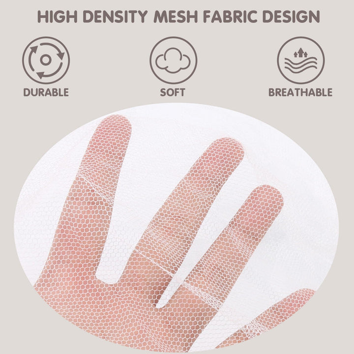 Baby Infant Toddler Bed Dome Cots Mosquito Netting Hanging Bed Net Mosquito Bar Frame Palace-Style Crib Bedding Set (Mosquito Net Without Stand) 160X450CM