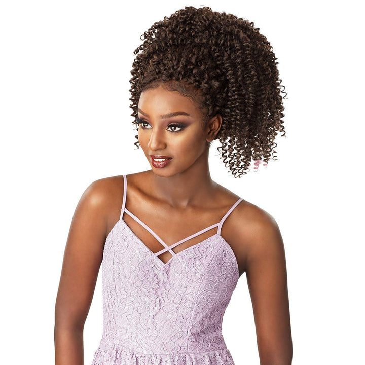 Lulutress Synthetic Crochet Braid - WATER WAVE 18 (2 Dark Brown)