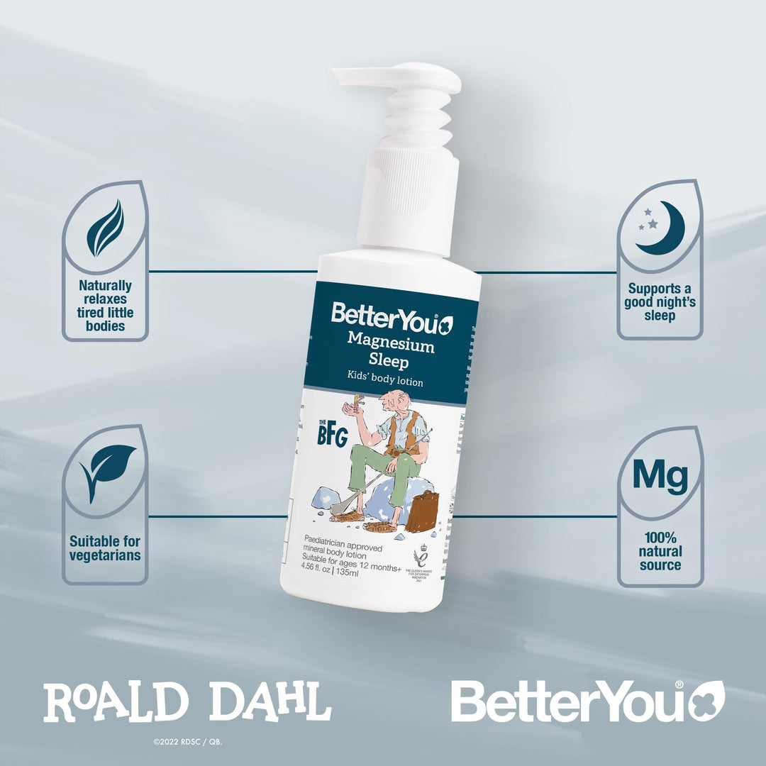 BetterYou Magnesium Sleep Body Lotion - Relaxing Kids B