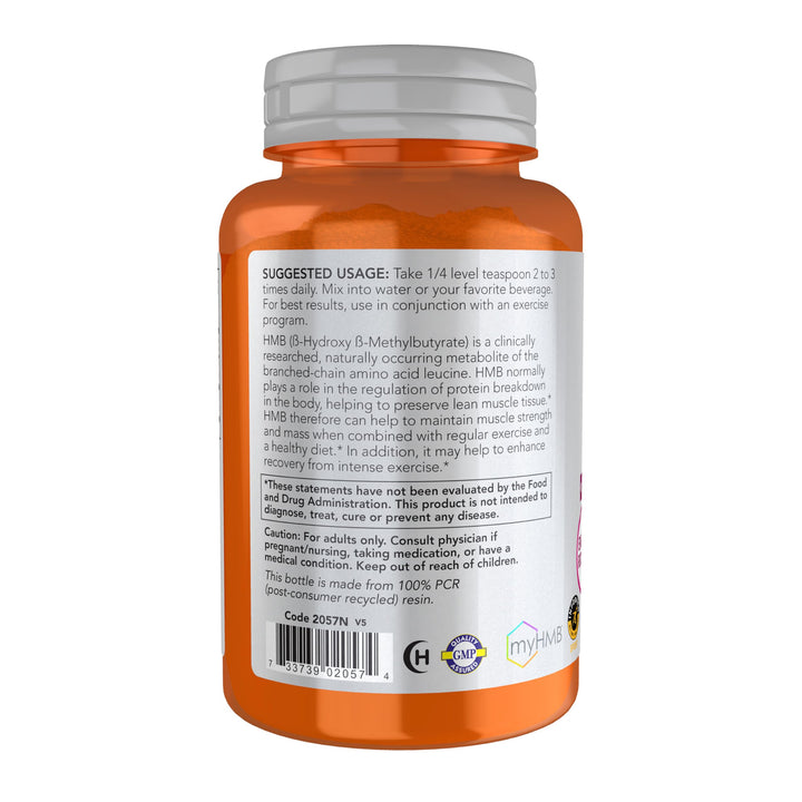 Sports Nutrition, HMB (ß-Hydroxy ß-Methylbutyrate)Powder, Sports Recovery*, 90 Grams