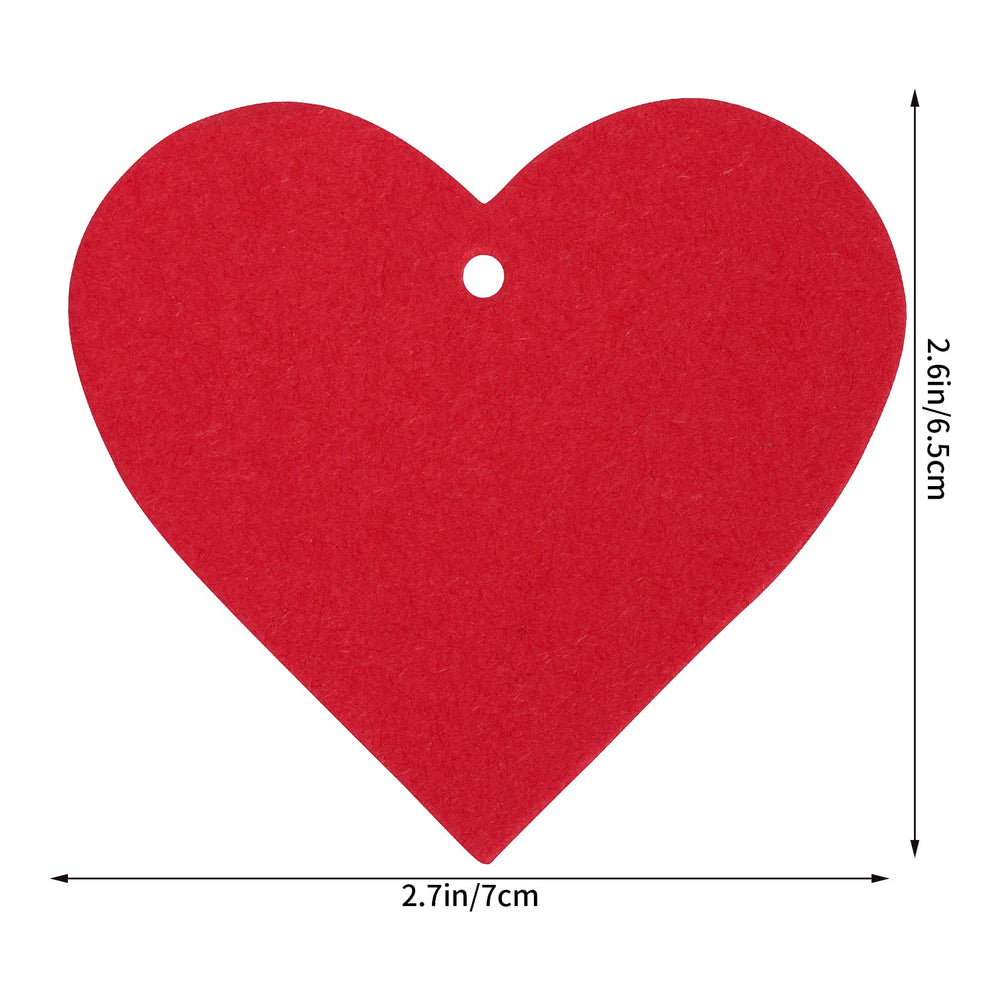 250pcs Heart Shape Paper Valentine Heart Confetti Blank Paper Tags Heart Cutouts Gift Tags for Party Favors Wedding Decorations Baby Showers Thank You Card Christmas Cards (Red, Pink)