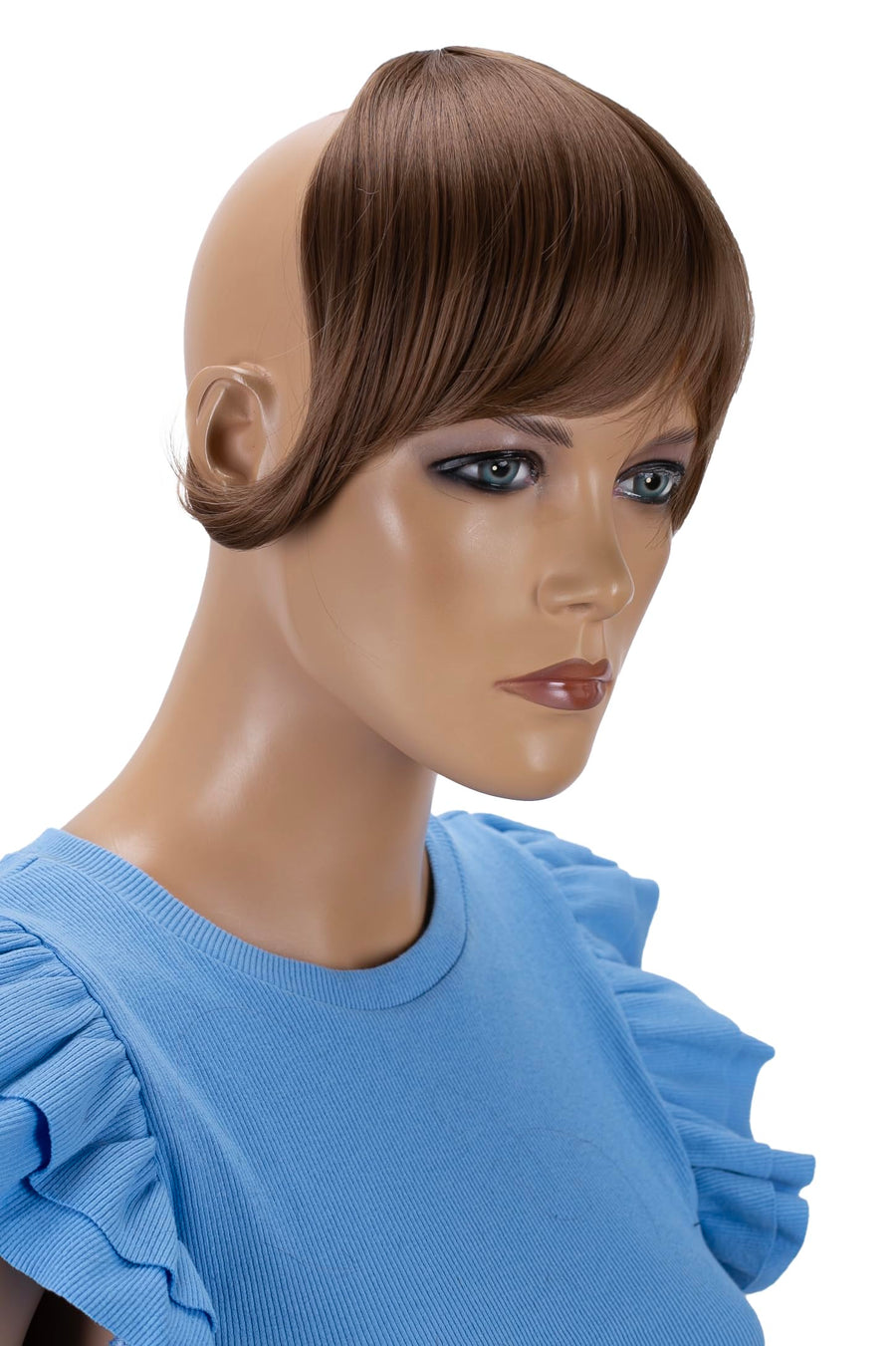 PRETTYSHOP Fringe Bangs Clip in Extension Hair Piece Heat-Resisting Synthetic Fiber