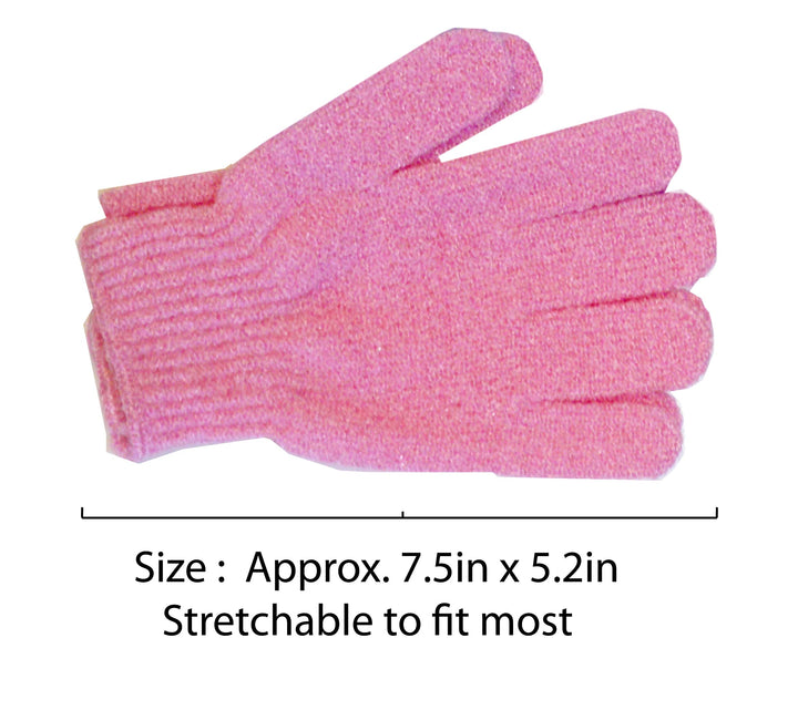 Exfoliating Bath Gloves (4 pairs)